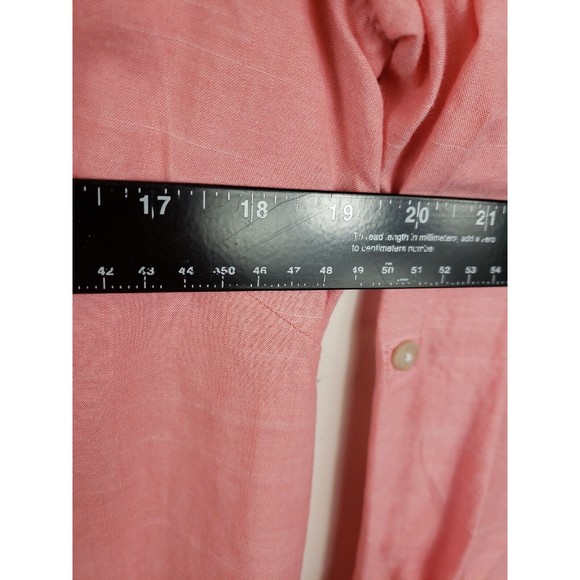 riders by lee womens shirt Sz Small pink long sleeve vneck cotton - Picture 9 of 11